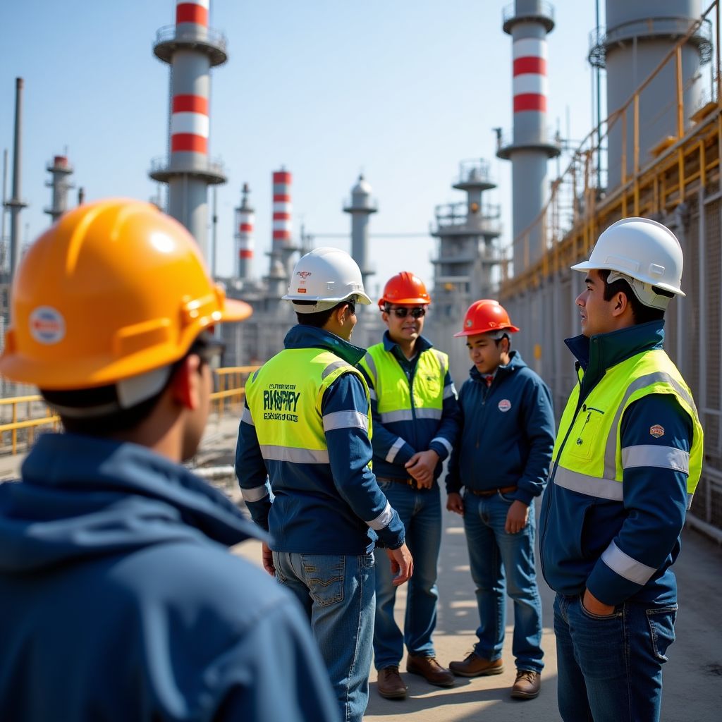 Visita técnica refinería